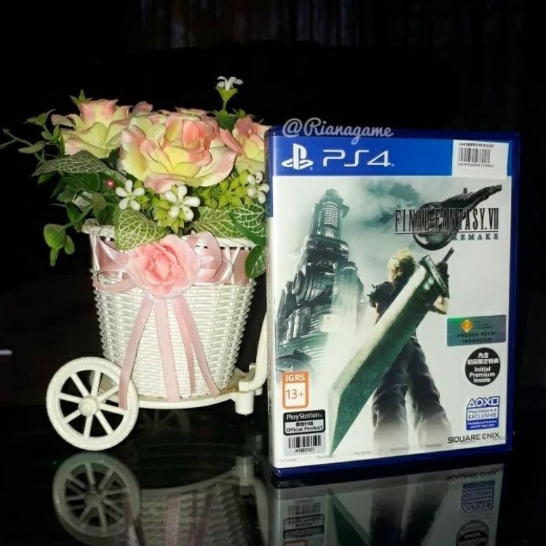 NEW BD Kaset PS4 PS5 Final Fantasy VII Remake FF 7 Game PS 4 5 Original Playstation Bekas Second Mul