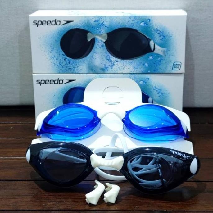 Kacamata Renang Speedo Aquapulse Original Free Nose Bridge