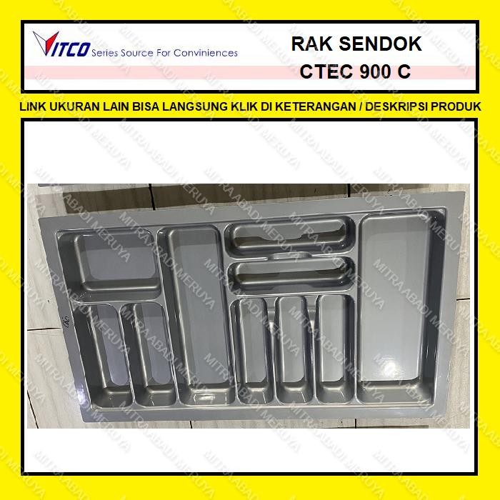 RAK SENDOK LACI VITCO CTEC 900 C LACI SENDOK