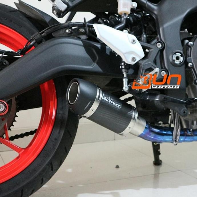 

Leovince GP CORSA EVO SHORT Original Fullsystem ZX25R ZX 25R 2 midpipe