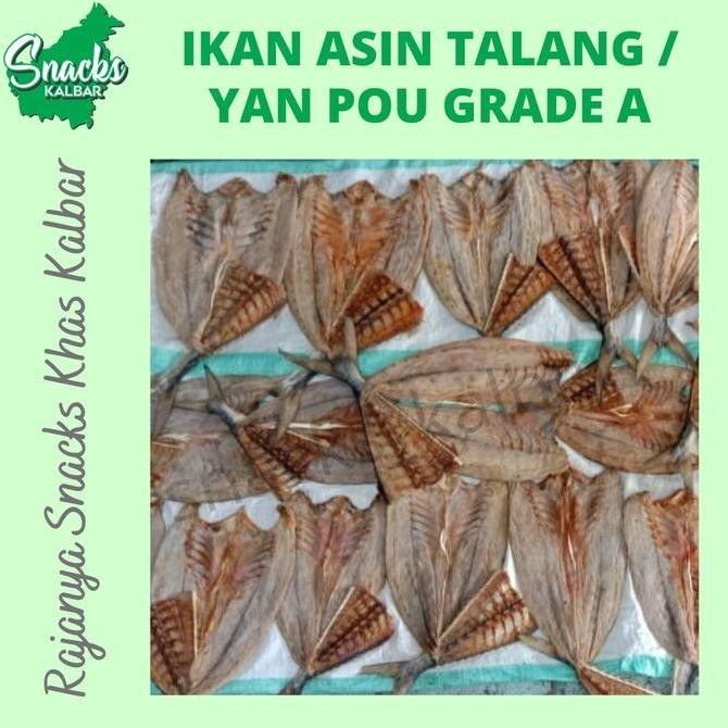 

Ikan Asin Talang Pedak/Jambal/ Yan Pou/Jan Phu Grade A 1 kg Pontianak