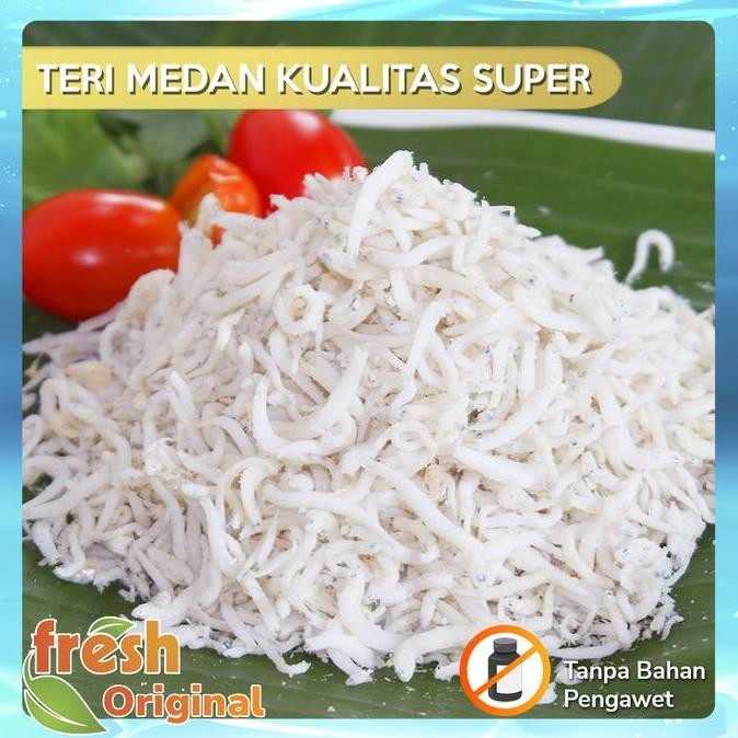 

TERI MEDAN / IKAN ASIN TERI MEDAN ASLI 500 GRAM