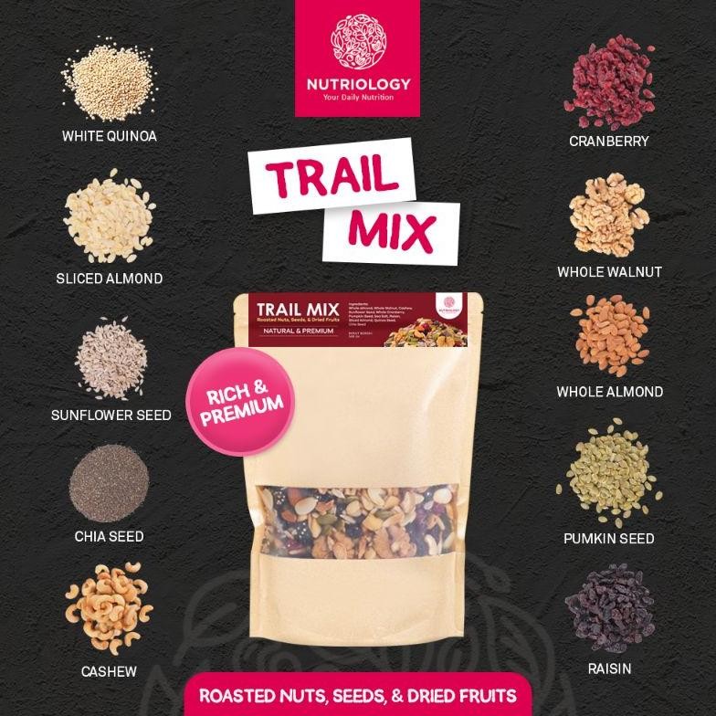 

Salt Trail Mix Nutriology 250 Gr Roasted Nut Seed Dried Fruit Cemilan Enak Diet Sehat Praktis Murah Bergizi Premium Alami Fx-76