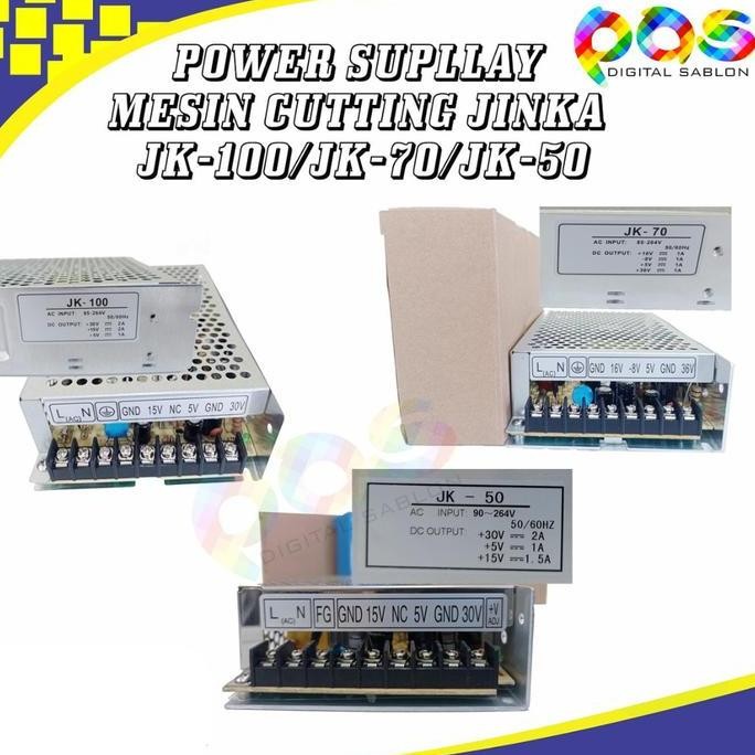 

TERMURAH - Power Supply Mesin Cutting Jinka / Part jinka JK-100 / JK-70 / JK-50