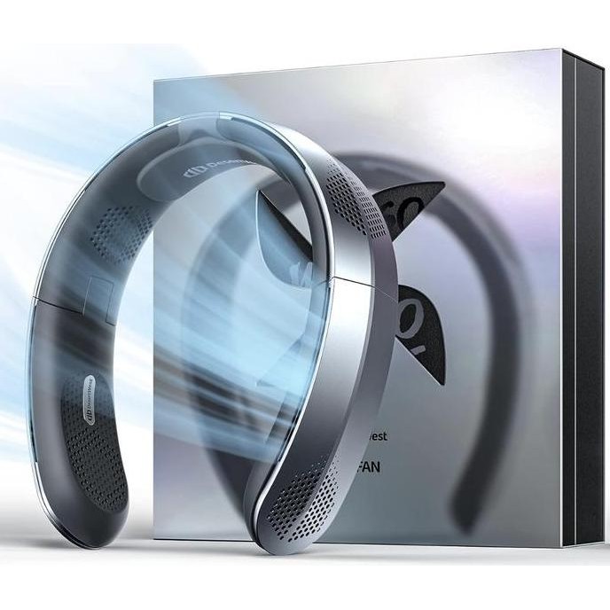 

DesertWest Foldable Neck Fan,Innovation 8-Air-Duct AC Neck Fan / AC Leher