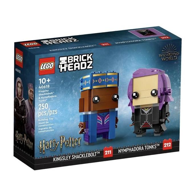 

Lego BrickHeadz 40618 Kingsley Shacklebolt & Nymphadora Tonks