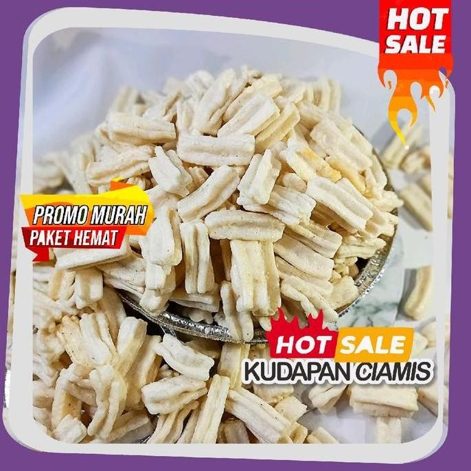 

PROMO KERUPUK BELIMBING ORIGINAL 1Kg ASIN RASA IKAN DAN UDANG Cemilan Snack Makanan Kering Keripik Food