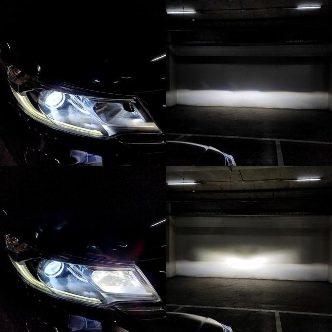 Paketan Upgrade Lampu LED Honda BRV Macrone Foglamp 3 Warna
