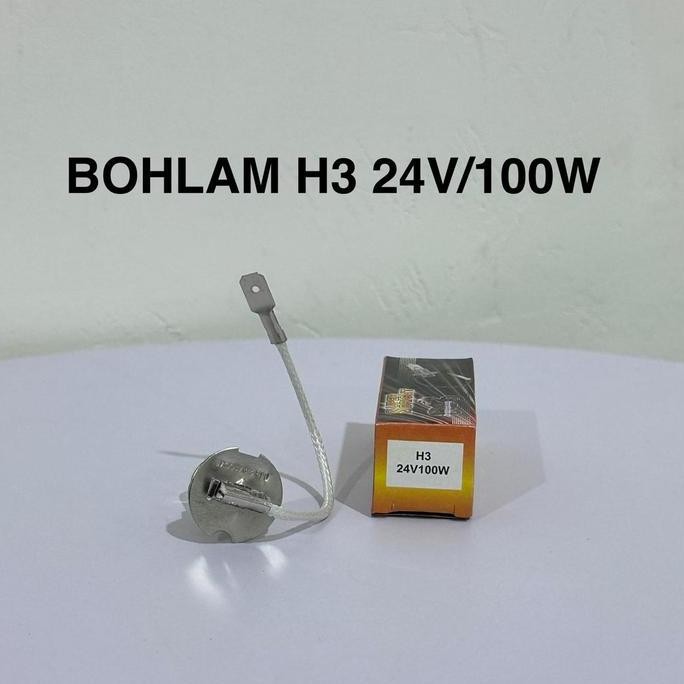 Hrg Per 5 Biji Bohlam Dop Halogen H3 24V100W / 12V100W / 12V55W