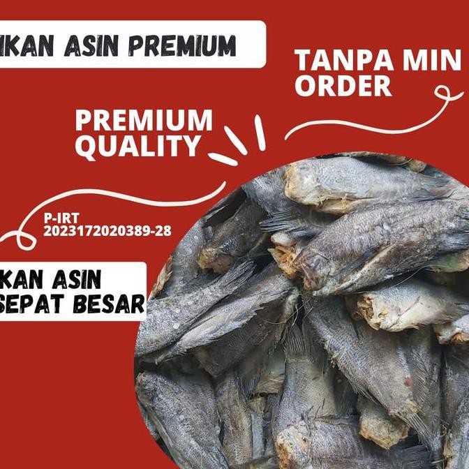 

1KG IKAN ASIN SEPAT BESAR / SEPAT KECIL BISA