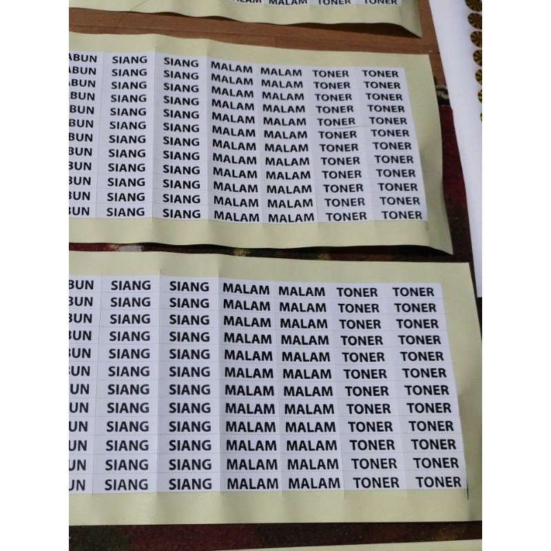 

stiker siang malam