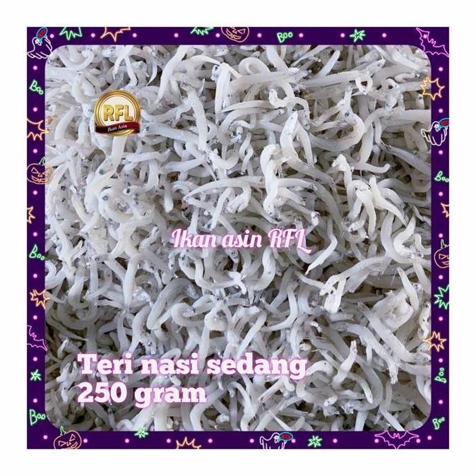 

ikan asin teri nasi sedang 250 gram