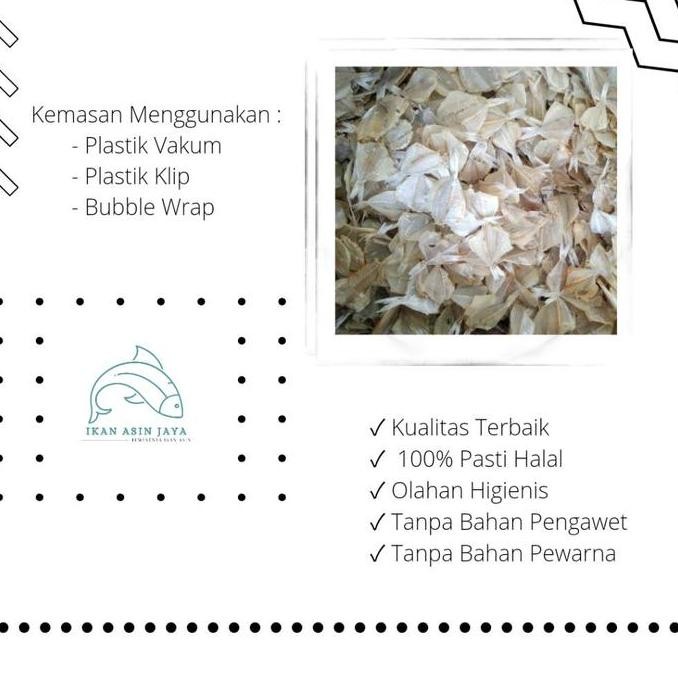 

Ikan Asin Kapasan / Ikan Asin Tipis 500 Gram
