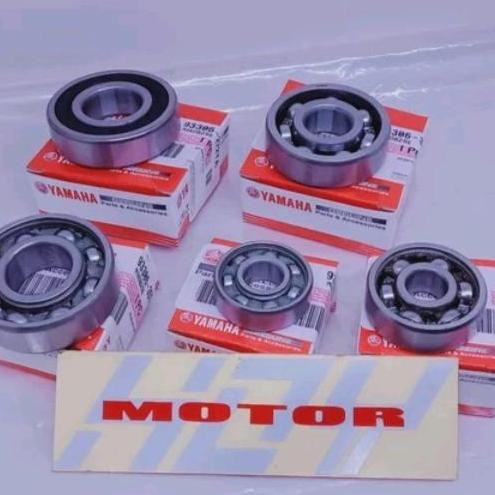 Laher Bearing Rasio Gear Gir Gigi Rasio Set Yamaha Mio M3