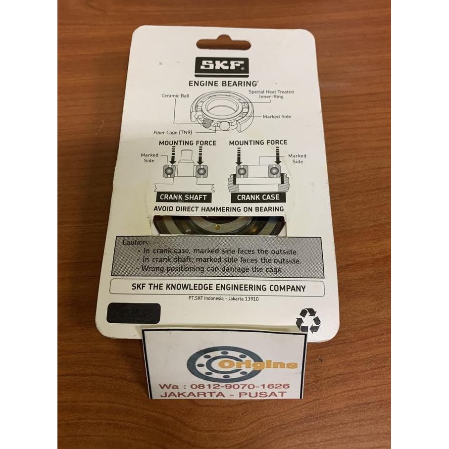 BEARING KRUK AS RX KING 6205 C4 6304 C4 CERAMIC SKF ORIGINAL ENDURO