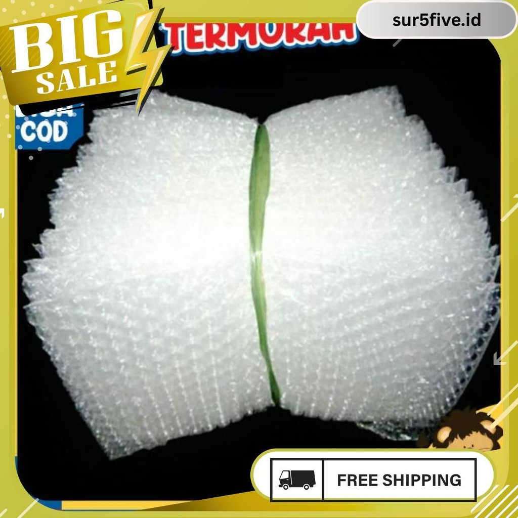 

[Promo] Bubble Wrap Untuk Extra Pengamanan Paket Meledak