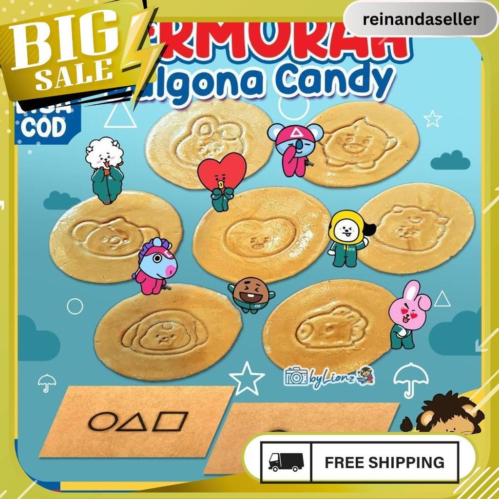 

Dalgona Candy Biti By Lionz.Idn Termurah