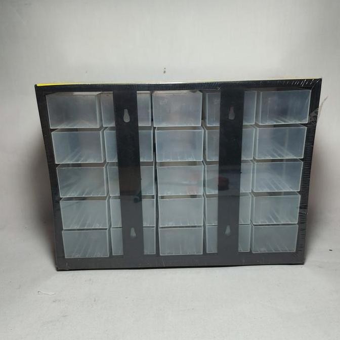 RAK SUSUN 25 LACI SERBAGUNA PLASTIK / 25 DRAWERS KENMASTER