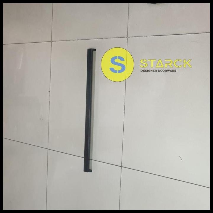 Tarikan lemari stainless panjang hitam furniture handle 60cm, 100cm.