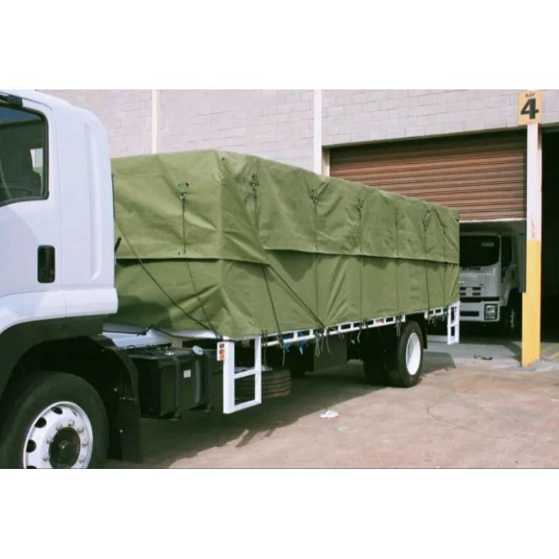 terpal polyester tentara ukuran 2x4,,2x5,,3x4 dan 3x5meter,,terpal truck,,mobil bak,,tenda darurat,,