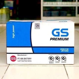 Aki Mobil 100Ah GS Premium N100 12V  – Aki untuk Truk & Bus