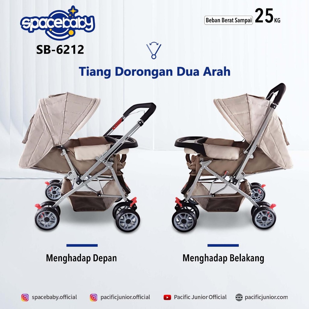 Stroller Spacebaby SB 6212 SB6211 / SB 6202