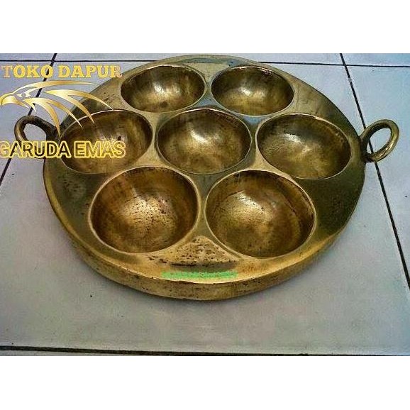 cetakan kue cubit / cetakan kue corobikan/ cetakan carabikang kuningan