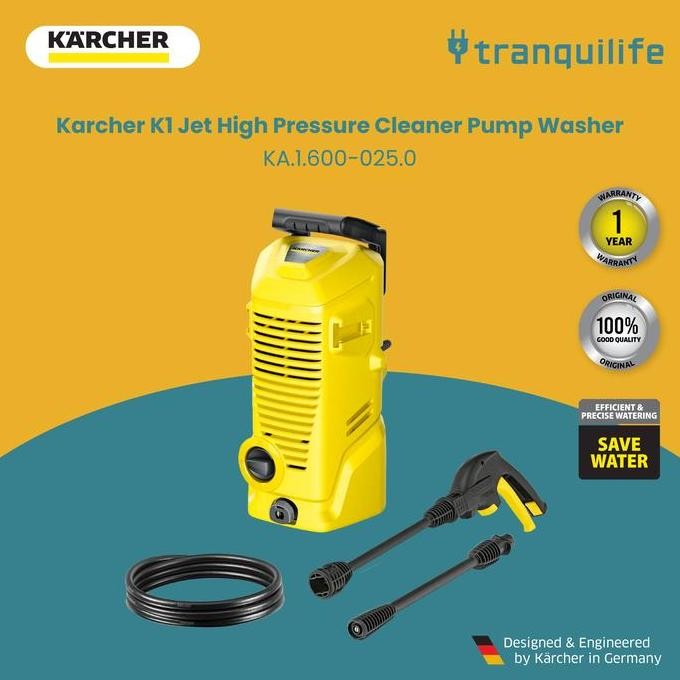 Karcher K1 Jet Cleaner - Mesin Steam Cuci Mobil Tekanan Tinggi