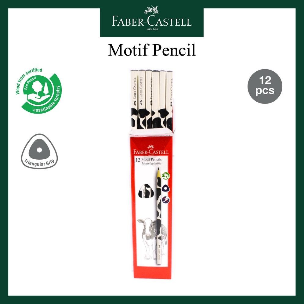 

Pensil 2B Motif Cow Faber Castell Per Box DiM