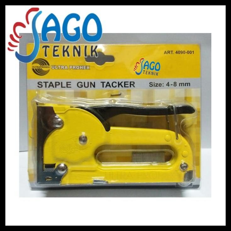 

TERMURAH STAPLE GUN KUNING-HITAM PROHEX 4090-001 !!!