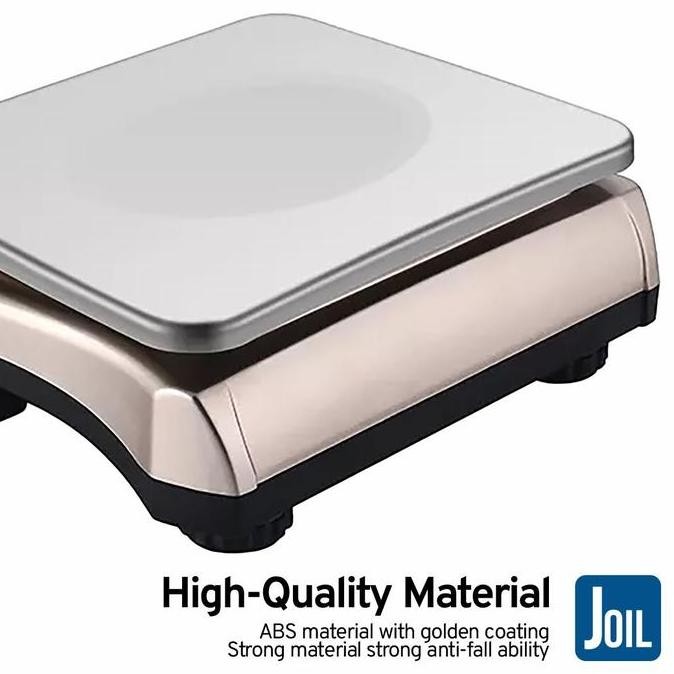 Joil Timbangan Digital 30Kg - Sayur, Buah, Dapur, Bakery + Charger Listrik