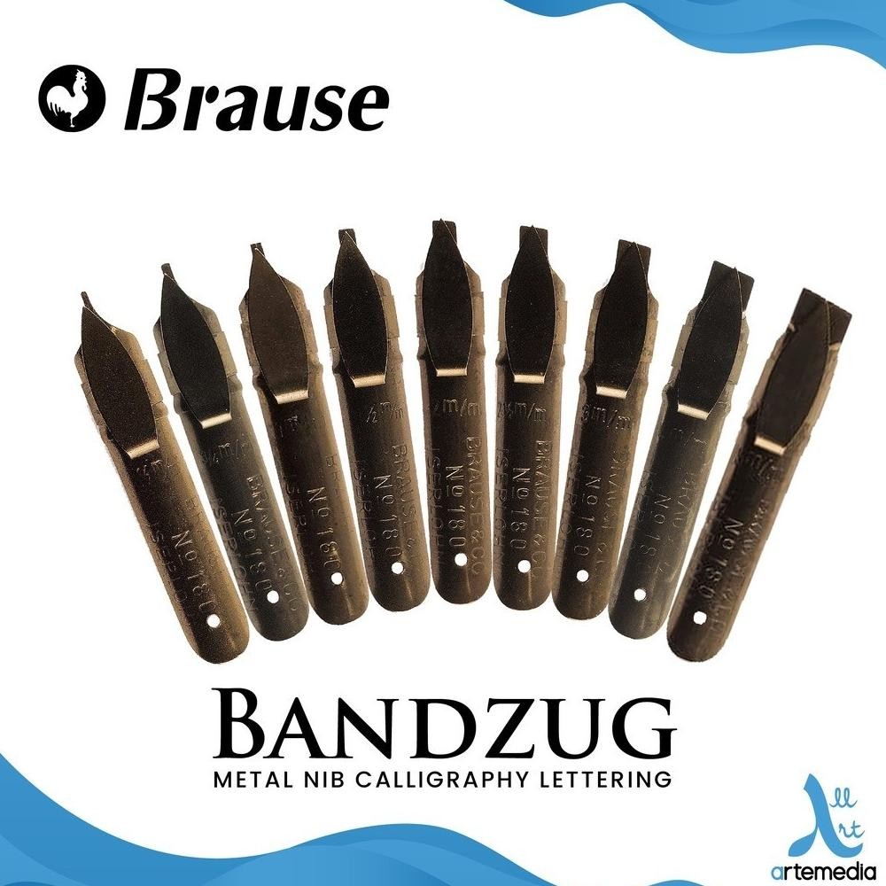 

Brause Bandzug Metal Nib Calligraphy Lettering Mata Pena Kaligrafi DiM