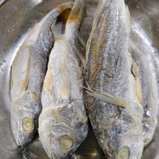 

ikan asin gulamo bulat khas medan