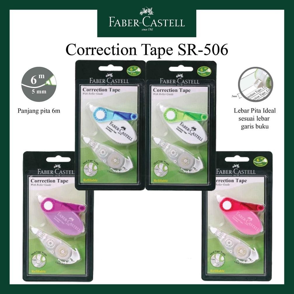 

Faber Castell Correction Tape SR 506 DiM