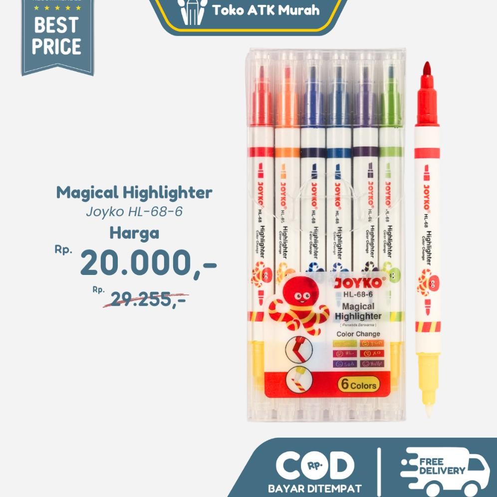 

Highlighter HL-68-6 Joyko DiM