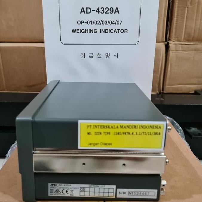 Indicator Timbangan And Ad4329 Display Digital Timbangan Berat