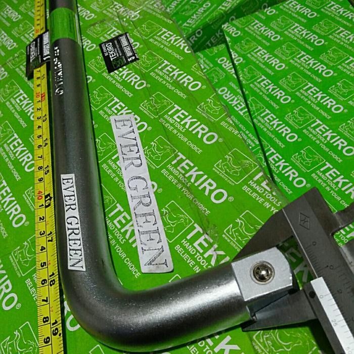 Gagang Stang Kunci Shock 3/4 " Tekiro Model Sok L Square 3/4 " Jumbo Original Dan Terpercaya