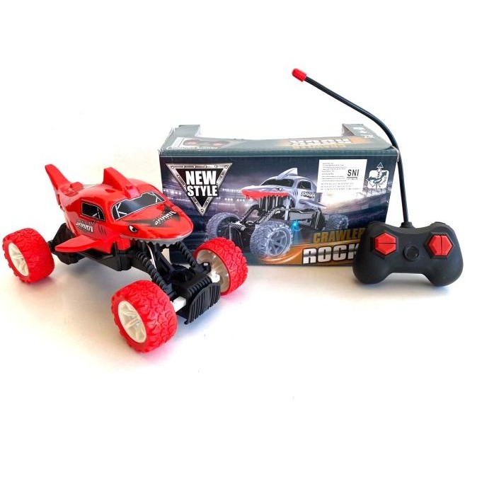Mainan Mobil Crawler Rock Remote Control Hiu Murah