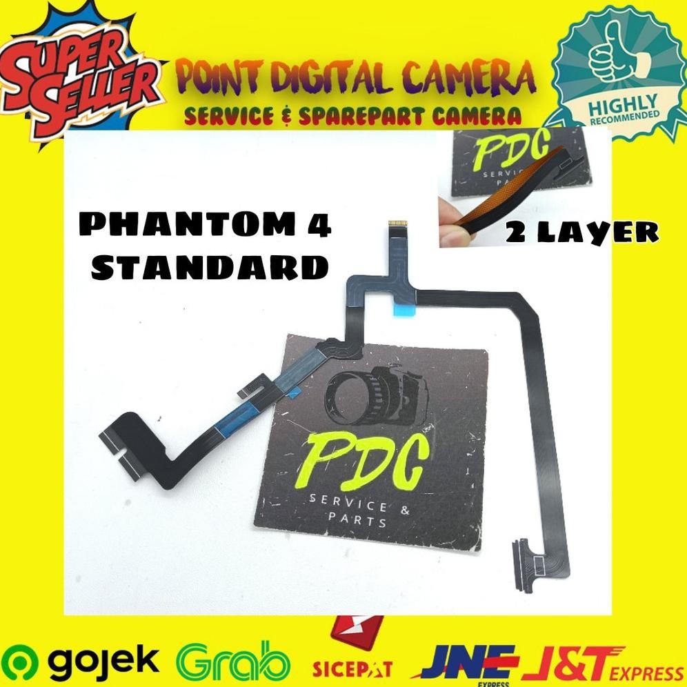 Murah Fleksibel Gimbal Kabel 2 Layer Dji Phantom 4 Standard Camera Drone P4S Flex