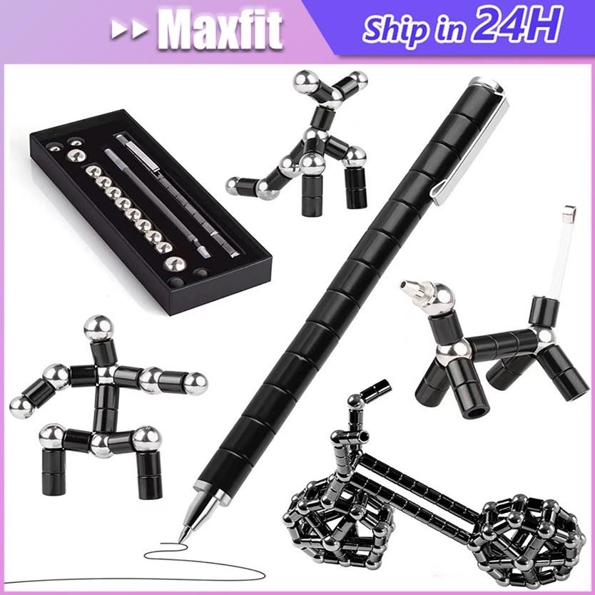 

Pena Polar Magnetik Magnetic Metal Pen Pena Mainan Magnet Pen Logam Dekompresi Kreatif Multifungsi Decompression Multi-Function Writing Magnet Ballpoint Pen Pena Hadiah Bagus Pena Bongkar Pasang Untuk Anak Laki-Laki Dan Perempuan DiM