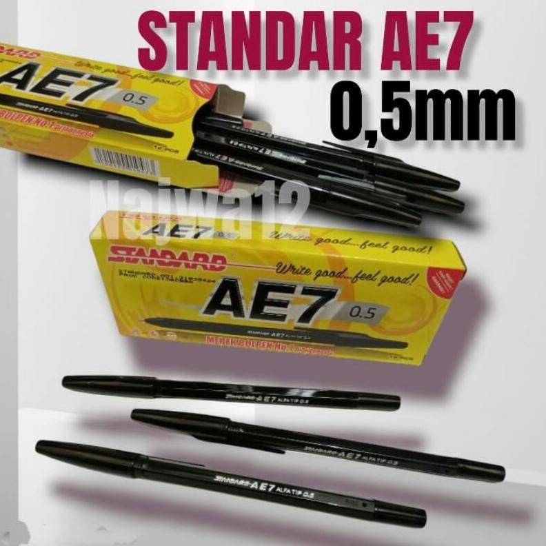 

PULPEN STANDARD AE7/1 PACK ISI 12PCS DiM