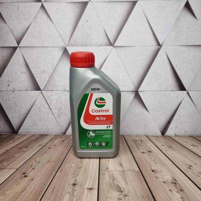 OLI SAMPING CASTROL ACTIV 2T 700ML | NINJA R RR SS RX KING LOW SMOKE