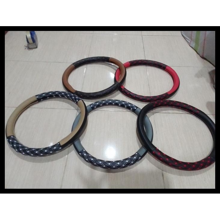 DISKON SARUNG STIR / COVER STIR ORIGINAL KULIT BENANG MOBIL AVANZA LAMA 