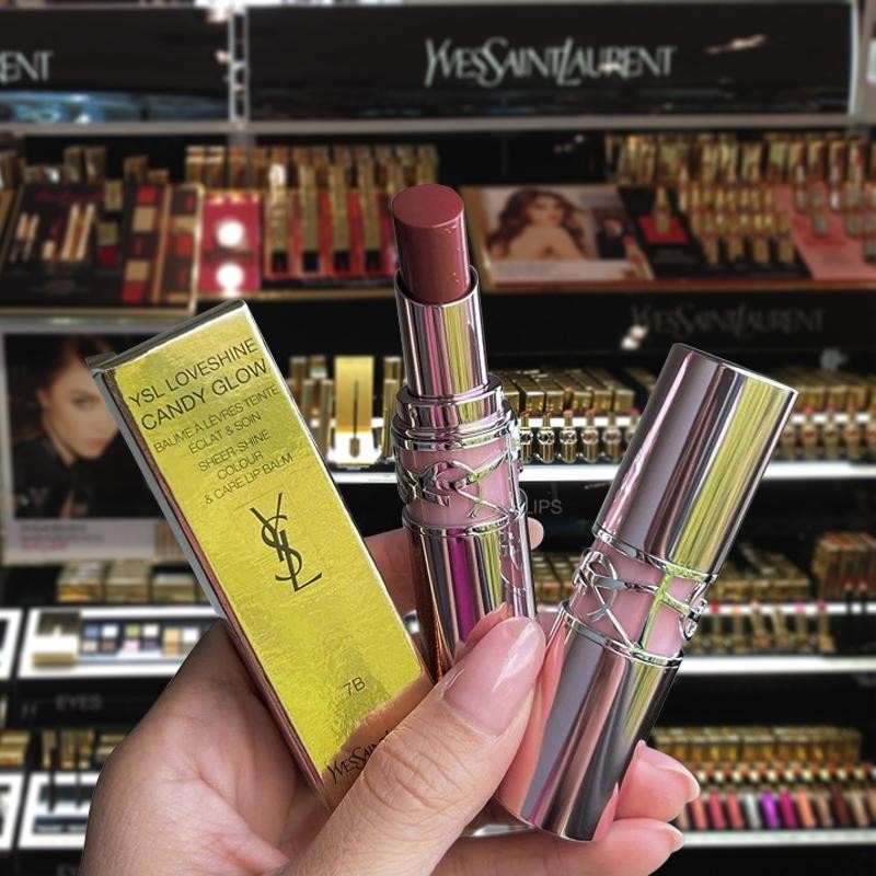 Ysl Loveshine Candy Glow 1.6G/ Lipstick/ Lip Blam / Lip Glow/ Ysl Lipstick Termurah Best Quality 100