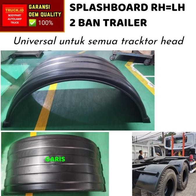 SPLASHBOARD SPAKBOR BELAKANG untuk TRAILER TRACTOR HEAD *1199