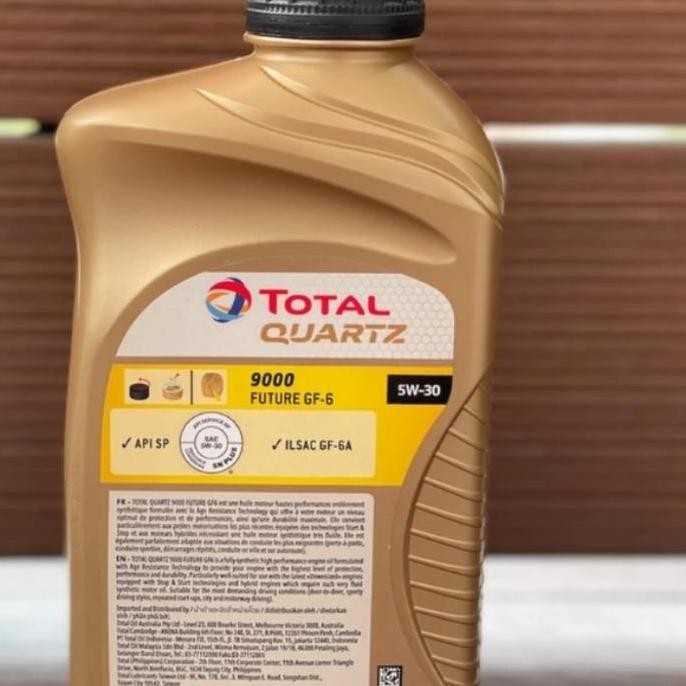 baru Total Quartz 9000 5w30/Oli Total SAE 5w30 Quartz 9000 Kemasan Liter