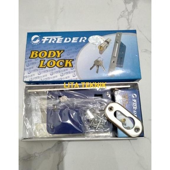 kunci pintu dorong kunci pintu sleding geser freder kunci  pintu  sliding  geser