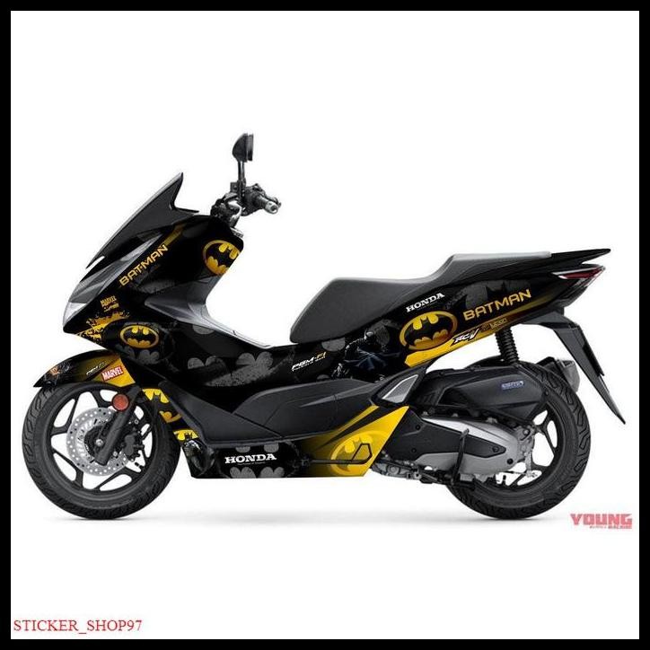BEST DEAL DECAL STICKER HONDA PCX 160 NEW DISAIN BATMAN 002 