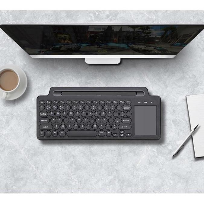 Keyboard Wireless Dengan Touchpad Smart Tv Samsung LG LED