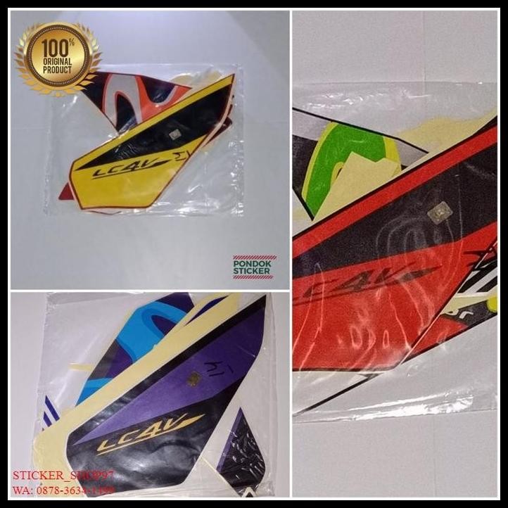 HOT DEAL (ORI) STRIPING  VIXION NEW 2014 MOVISTAR VARIASI KUALITAS ORIGINAL 